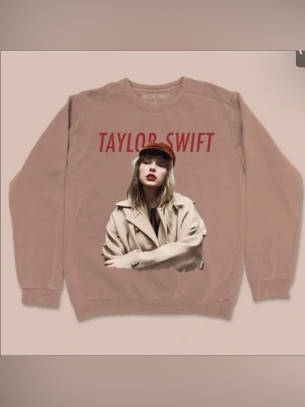 Taylor Swift Crewneck Sweatshirt Red TV